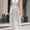 velfits White & Gray Leopard Print Halter Maxi Dress