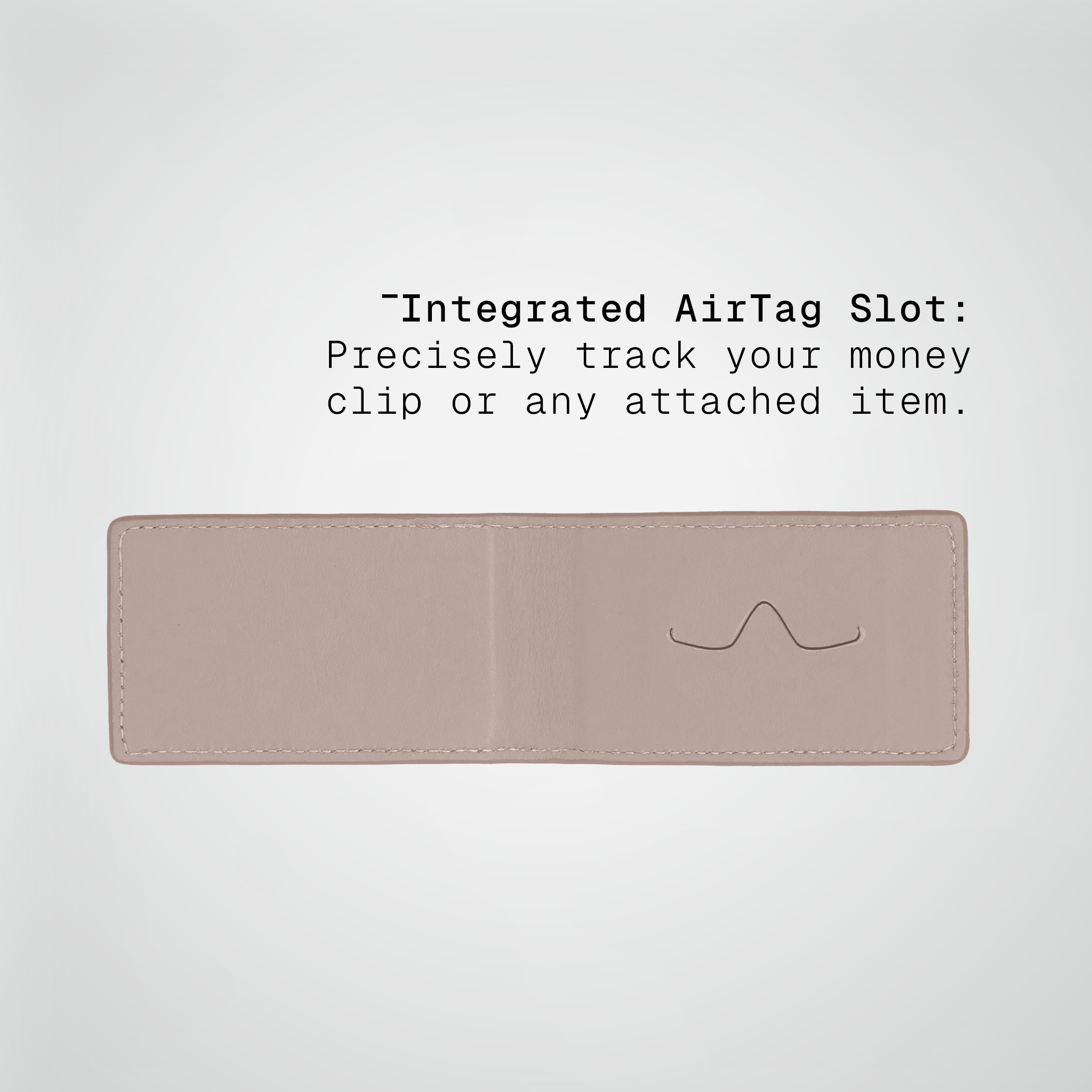 velfits 2 in 1 AirTag Money Clip