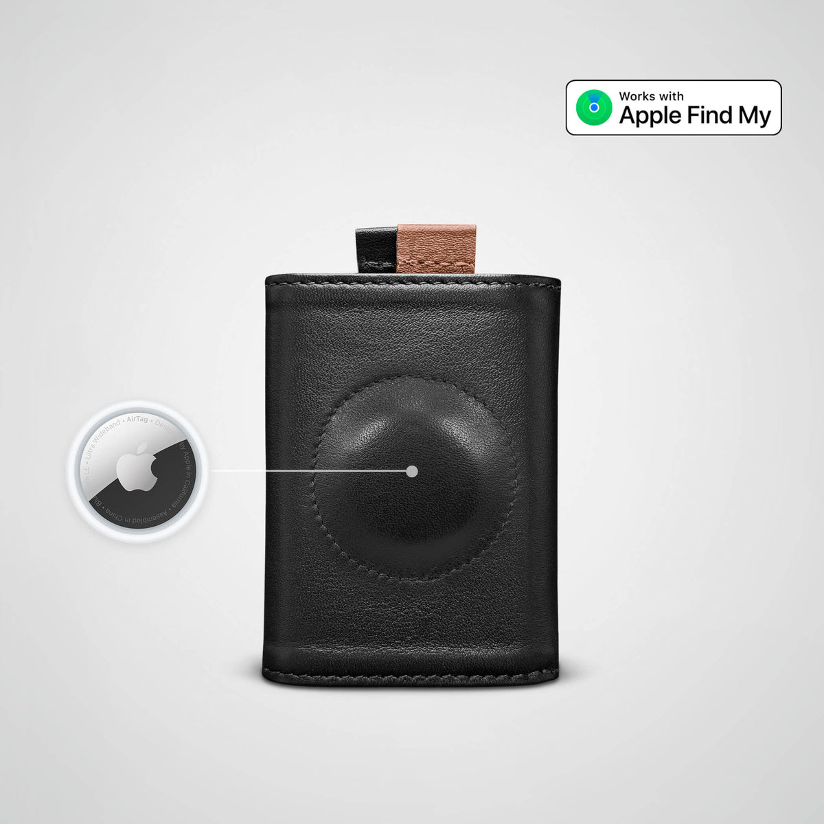 velfits AirTag Speed Wallet Mini