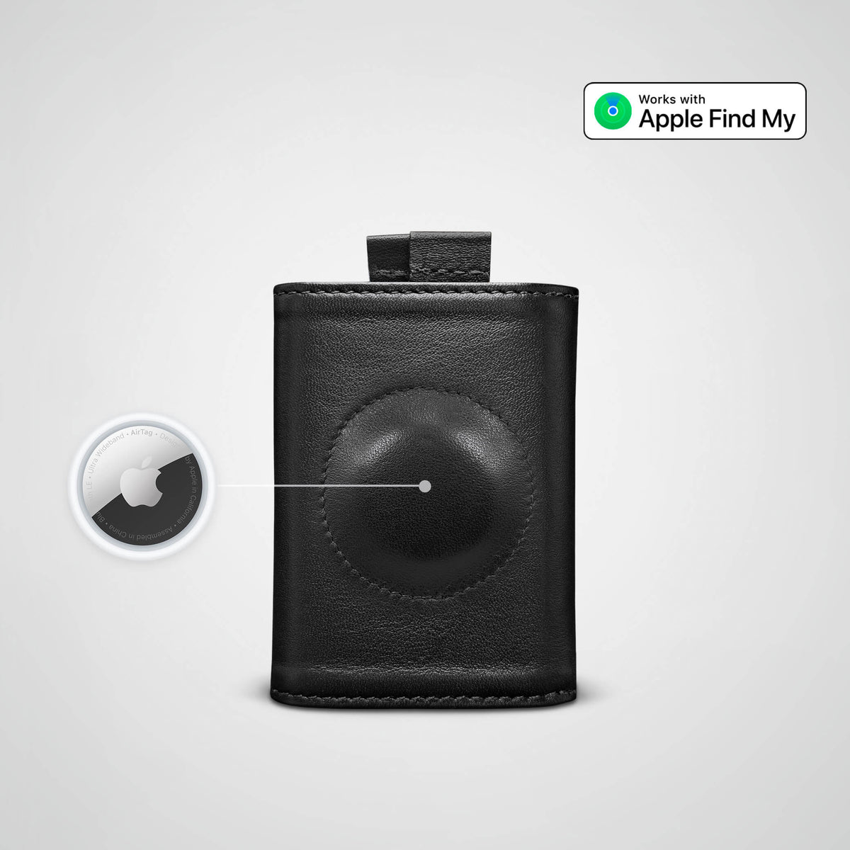velfits AirTag Speed Wallet Mini