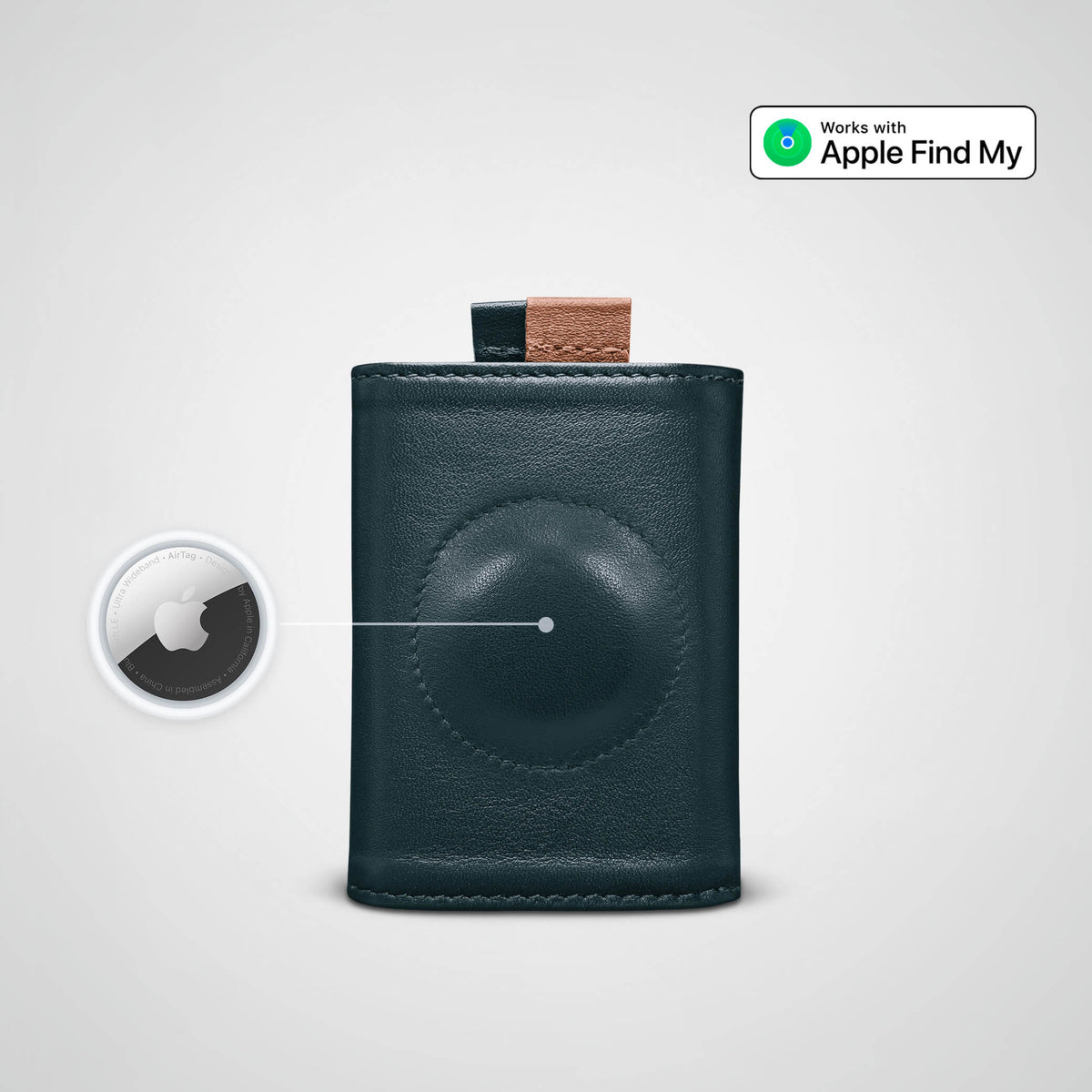 velfits AirTag Speed Wallet Mini