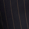 Pinstripe Fly Front Mini Skirt