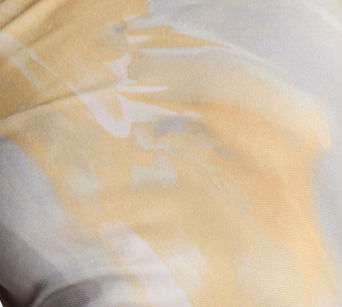 Printed Sequin Mesh Maxi Slip Dress