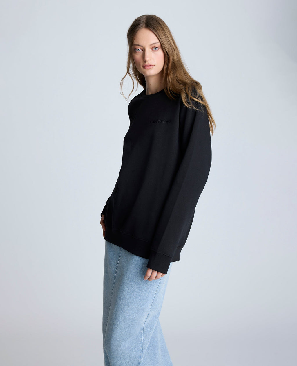 Site Exclusive! Kenneth Cole Embroidered Logo Sweatshirt